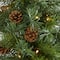 3ft. Pre-Lit Fraser Fir Natural Look Artificial Christmas Tree with Clear LED Light